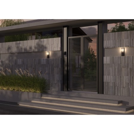 Bra Outdoor O450WL-01GF, E27, 1x15 W, 256x86x88 mm, graphite-4
