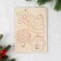 New Year's wooden blanks for creativity "New Year! Funny figures ", 148 x 210 mm