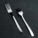 A set of dining rooms "Triumph", h = 17.5 cm, thickness 2 mm, 6 pcs, silver color