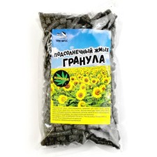 Sunflower cake, granules, “hemp”, 8 mm, 500 g