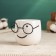 Pot "The pot that survived" 7x7x7cm, white