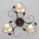 Art 3he27 40W wenge 40x35x16 cm Bayerlux