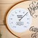 Thermometer is a gigrometer for the bath "Russian bath", 23.7x16.8cm, "Dobroparov"