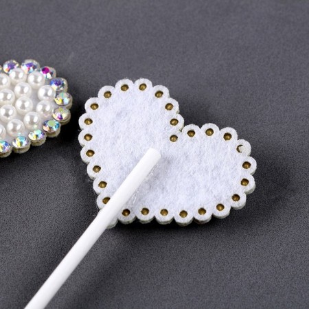 Set for decorating the cake "Brilliant hearts", in a set of 3 pcs.-3