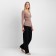 Palazzo jeans are female, black color, size 28