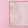 Baking rug reinforced with marking the delay "Meringue", silicone, 40 × 33 × 0.04 cm, white/coffee
