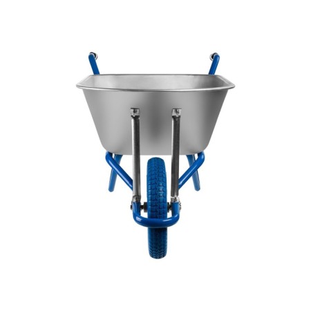 Garden-building car, single-wheel: cargo/p 180 kg, volume of 90 liters-1