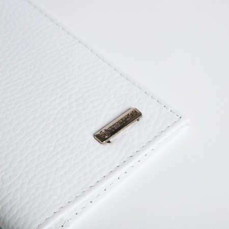 Textura passport cover, white color-2