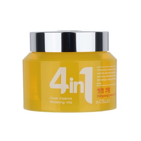 Facial Cream Dr.cellio 4 in 1 Ssingsing, with vitamins, 70 ml-1