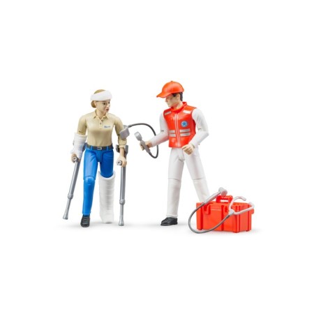 Ambulance figures, with accessories-1