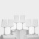A set of glasses for the wine Bohemia Crystal "Extra", 560 ml, 6 pcs