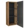 Cabinet of hinged Aquaton Soho, color of oak vellington, graphite software