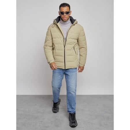 Sports male winter, size 58, light green color-9