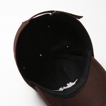 Minaku cap "Heart", brown color, size 56-58-8