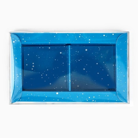Box for 2 sweets with cells “Happy New Year!”, 10 x 6 x 3 cm, New Year-2