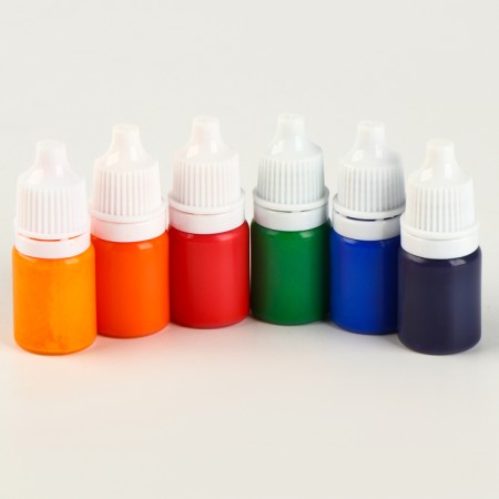 Set for drawing EBRU: Paints 6 centers of 6 ml, 10 sheets of paper, thickener 10 g, tools, tray-3
