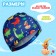 Hat of swimming children's Onlytop "dinosaurians", fabric, girth 46-52 cm