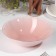 Glass salad -glass "Focus", 500 ml, d = 16.2 cm, pink color