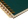 A5 business test, 60 sheets in the PragMatic cage, cardboard cover, tinted block 80g/m2, green