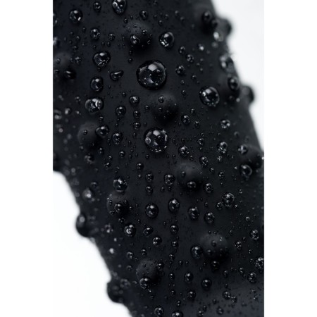Anal phallimitator A-Toys Spikn, silicone, black color, 14 cm-10