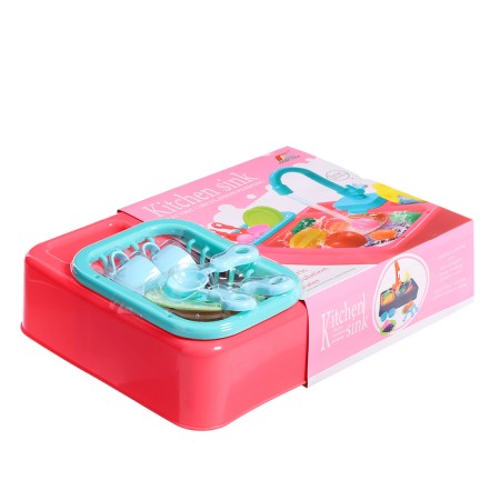Game set "Shell" with a set of dishes, water circulates-18