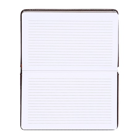 Pocket Dated 2025, 64 sheets, Devente.bravo, solid cover to leatzers with foam rubber, thermo embossing, block 70 g/m2, brown, 155 x 95mm-13