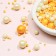 Confectionery sprinkling with a soft center "Pearls", white-gold, 50 g