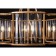 Suspension lamp Maytoni Mod087PL-06G, 6HE14, 40W, 60x60x99 cm, Color Gold