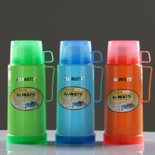 Thermos 1 l, with a glass flask, retains heat 8 hours, 13 x 28 cm, mix