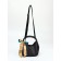 Bag Female Tout with zipper, black color