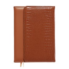 Leduced Diary A5, 160 sheets, Devente.irene, solid combined cover of artificial leather, cream block 70 g/m2, beige