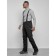 Semi -combinezone ski insulated male winter, size 50, black color