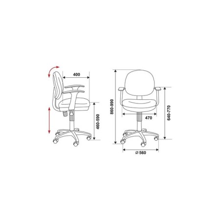 CH-W356AXSN/15-55 chair, raspberry-3