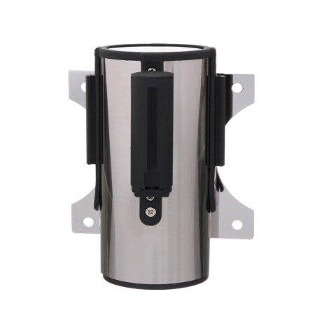 Wall block with exhaust tape-470 cm black, height-13.5cm, width 11cm-2