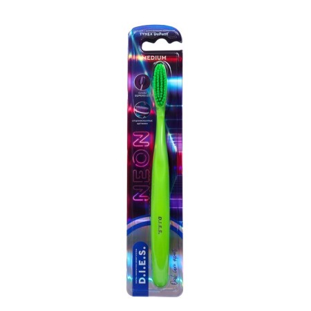 Dental brush D.I.E.S. Neon of medium stiffness-1