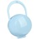 A container for storing and sterilizing children's nipples and dummy, blue color