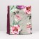 Gift package "Large pink flowers" 18 x 22.3 x 10 cm