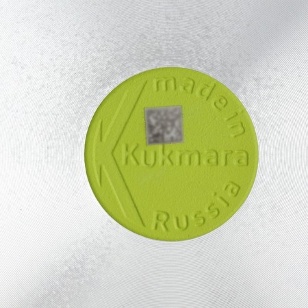 Trendy Style pan, 6 l, glass cover, anti -stick coating, green color-5