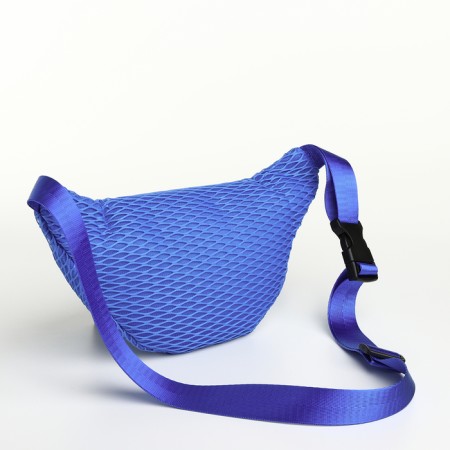 Lightning waist bag, blue color-2