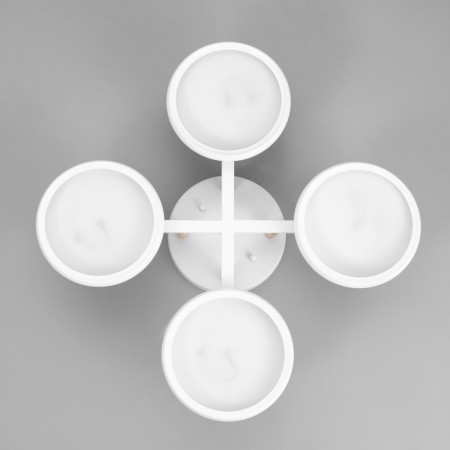 Causte "Alice" 4XLED 96W 3000-6000K White 60x60x13 cm-5