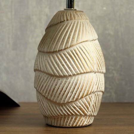 HELP LAM 32169/1 E14 40W white with a golden patina 22x22x36 cm Risalux-3