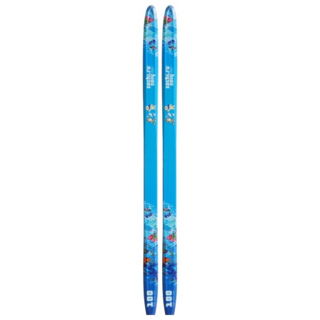 Plastic skis, 100 cm, with a notch, MIX color-7