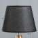 E14 40W Black Black-Soloto 23x23x41 cm Risalux