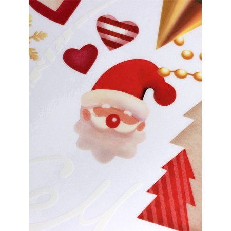 Stickers on the windows "New Year" bells, 2 pieces, 60 x 90 cm-3
