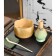 Set for preparing a match of tea 4 in 1: a corolla is private, stand, spoon tasaku, bowl of mole