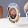 Decorative plate "Zhostovo. Push Flowers", wall, D = 20 cm, handmade