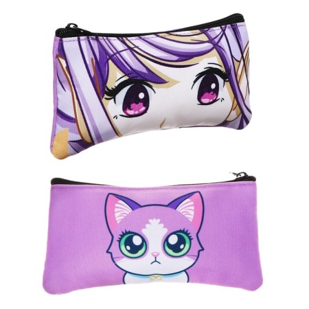 Penal soft 1 department, 115x220, flat, for girls, lilac, Seventeen