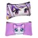 Penal soft 1 department, 115x220, flat, for girls, lilac, Seventeen