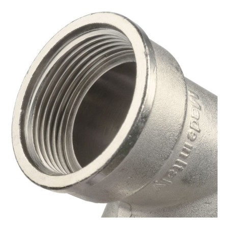 STOUT SFT-0016-000114, 1 1/4 ", external/internal thread, with emphasis, nickel. Brass-3