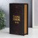 Safe-book wood, leatherette "Cathedral Code of 1649" 21x13x5 cm